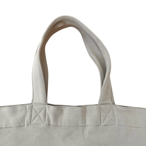 Yves Saint Laurent YSL 100% Cotton‎ Fleece Logo Shoulder Tote Bag - Picture 4 of 9